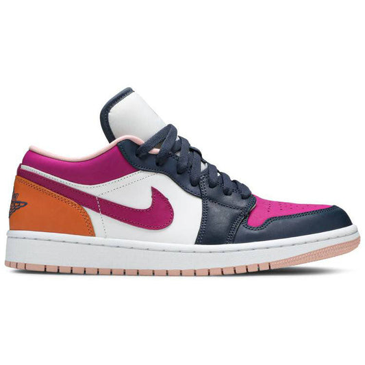 Wmns Air Jordan 1 Low SE 'Mismatched-Purple Magenta' DJ4342-400