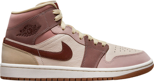 Wmns Air Jordan 1 Mid SE 'Dark Pony Smoky Mauve' DO7440-821